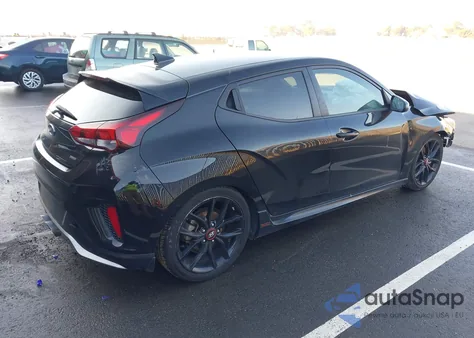 2019 Hyundai Veloster Turbo R-Spec z USA, uszkodzony, nr VIN KMHTH6AB4KU009493